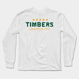 Portland Timbeeeers 08 Long Sleeve T-Shirt